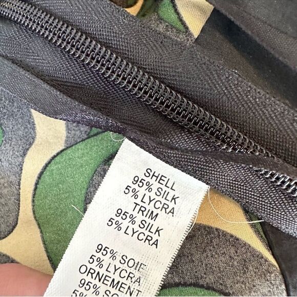 Diane Von Furstenberg retro patterned midi Dress size 6 - Picture 4 of 6